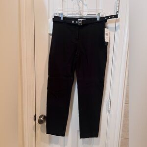 NWT Women’s Linda Matthew’s black dress pants